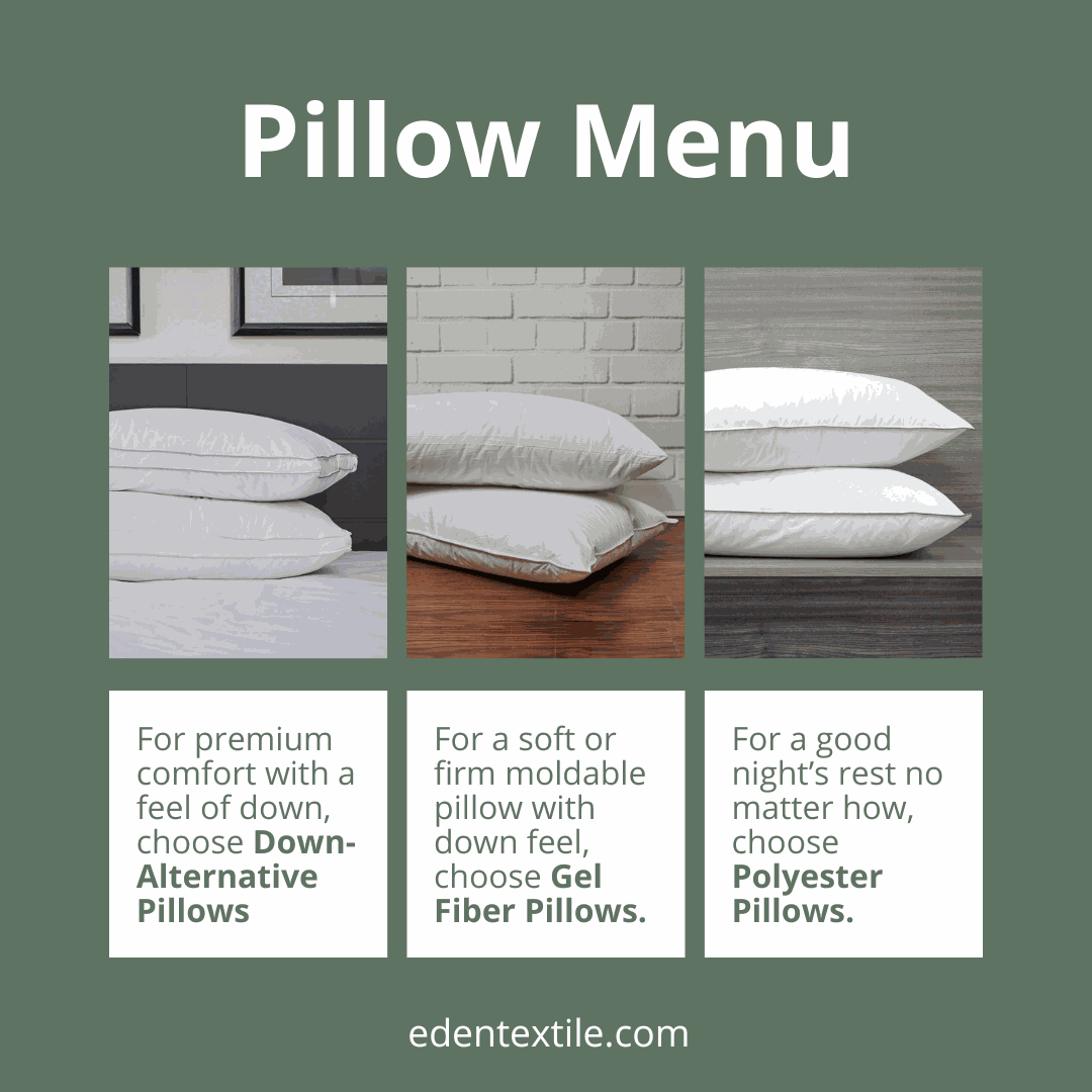 How To Start A Pillow Menu for The Ultimate Guest Experience Eden Textile